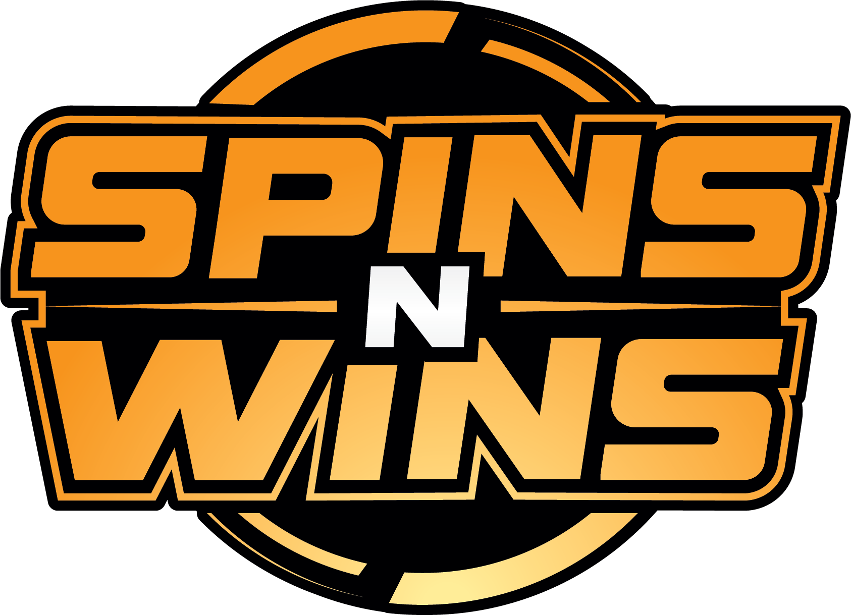 Spins N Wins logo