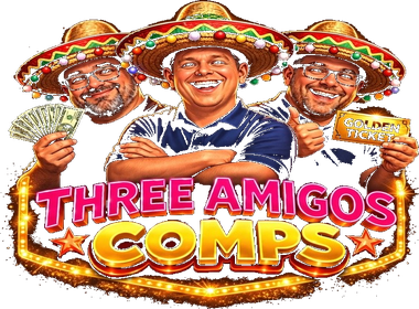 Three Amigos Comps logo